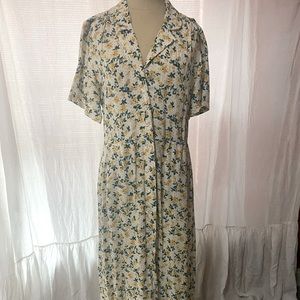 90s inspired midi house dress